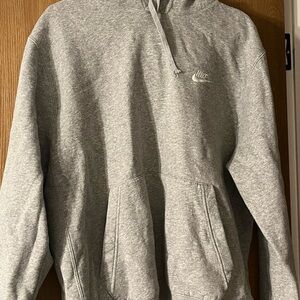 Nike kids Light Gray Hoodie